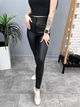 Женские кожаные штаны Fashion с карманами 44 мокко - изображение 1