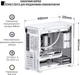 Корпус Jonsbo D41 MESH SC White - изображение 2