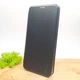 Кожаный противоударный чехол-книжка Hoco для Xiaomi Redmi Note12 4G Black - изображение 1