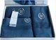 Набор полотенец Maison D'or Bonni Blue 30x50, 50x100, 70x140 - изображение 1