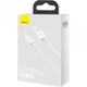 Кабель Baseus Superior Series Fast Charging Data Cable USB to Lightning 2.4A 1.5m White (CALYS-B02) - изображение 5