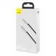 Кабель Baseus Cafule Metal Type-C to Lightning PD 20W (0.25m) Black (CATLJK-01) - изображение 6