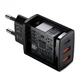 Зарядний пристрій Baseus Compact PD Charger 30W U+C Black (CCXJ-E01) - зображення 5