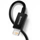 Кабель Baseus Superior Series Fast Charging Data Cable USB to Lightning 2.4A 1m Black (CALYS-A01) - зображення 2
