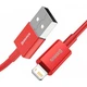 Кабель Baseus Superior Series Fast Charging Data Cable USB to Lightning 2.4A 1m Red (CALYS-A09) - изображение 2
