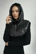 Зимний капор Jadone Fashion Лье черный - изображение 6