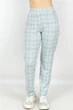 Брюки Leinle 50(2XL) Блакитна кліточка (85886) - зображення 1