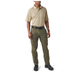 Футболка поло тактична з коротким рукавом 5.11 Tactical Performance Polo - Short Sleeve Synthetic Knit Silver Tan L (71049-160) - изображение 10