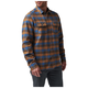 Рубашка тактическая 5.11 Tactical Lester Long Sleeve Shirt Cobalt Blue Plaid XL (72532-044) - изображение 3