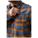 Рубашка тактическая 5.11 Tactical Lester Long Sleeve Shirt Cobalt Blue Plaid XL (72532-044) - изображение 6