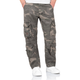 Брюки Surplus Raw Vintage SURPLUS AIRBORNE TROUSERS SLIMMY Black camo L (05-3603-42) - зображення 1