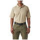 Футболка поло тактична з коротким рукавом 5.11 Tactical Performance Polo - Short Sleeve Synthetic Knit Silver Tan M (71049-160) - зображення 3