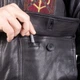 Куртка льотна шкіряна Sturm Mil-Tec Flight Jacket Top Gun Leather with Fur Collar Black 2XL (10470002) - зображення 12