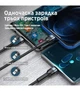 Кабель Remax Jany Series 3в1 USB to Type-C/Lightning/Micro-USB Silver (RC-124TH) - зображення 3