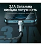 Кабель Remax Jany Series 3в1 USB to Type-C/Lightning/Micro-USB Silver (RC-124TH) - зображення 4