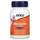 Мелатонин, Melatonin, Now Foods, 3 мг, 60 капсул, (NOW-03255) - изображение 1