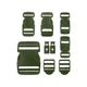 Набір пряжок Fastex (9 шт.) Sturm Mil-Tec BUCKLE Olive (13458001) - зображення 2