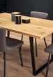 Дизайнерский Письменный компьютерный стол Loft Design 120x60x75h Черный/Дерево ATL349 - изображение 9