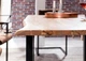 Дизайнерский Письменный компьютерный стол Loft Design 200x60x75h Черный/Дерево ATL237 - изображение 3