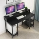 Дизайнерский Письменный компьютерный стол с полками Loft Design 180x60x75h Черный/Дерево ATL619 - изображение 1