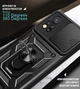 Чохол Camshield з кільцем-підставкою на Infinix Hot 11S black - зображення 7