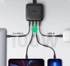 Зарядное устройство Ugreen CD226 100W 3xType-C PD + USB Fast Charger Black (90575) - изображение 3