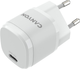 Canyon Mini Ładowarka USB-C PD H-20 biała (CNE-CHA20W05) - obraz 1