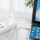 Кабель Hoco X96 Type-C to Type-C PD 60W 1m білий - зображення 2