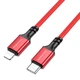 Кабель Borofone BX83 Type-C to Lightning PD 1m красный - изображение 1