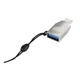 Адаптер перехідник Hoco UA9 Type-C to USB 3.0 (F) сріблястий - зображення 2