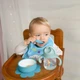 Силиконовая мисочка Baboo с основой-присоской с 6 месяцев Бирюзовая (9-022) (5057778090226) - изображение 7