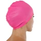 Шапочка для плавания силиконовая на длинные волосы Yingfa 0061 Pink - изображение 8
