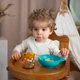 Мисочка Baboo с крышкой и ложечкой с 6 месяцев Оранжевая (9-028) (5057778090288) - изображение 5