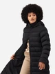 Куртка зимняя длинная женская Regatta Elender RWN268-800 L Черная (5063019262680) - изображение 3