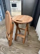 Табурет раскладной складной деревянный Т-69 покрытый маслом Бук To be Wood - изображение 5