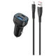 Автомобильное зарядное устройство SkyDolphin SZ19V PD 20W + QC3.0 20W Black (AZP-000105) + кабель - изображение 1
