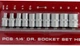 Набор торцевых головок Haisser 70187 HEX 1/4" 10 шт - изображение 2
