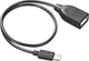 Kabel Canyon USB Typ C - USB Typ AF UC-3 0.3 m Czarny (CNE-USBC3B) - obraz 1