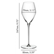 Набор бокалов для белого вина Sauvignon Blanc Riedel Veloce 2 шт, 347 мл прозрачный (6330/33) - изображение 2