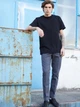 Футболка бавовняна довга чоловіча Dickies gs407bk 2XL Чорна (KC1000000028064) - зображення 4