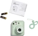 Фотоаппарат моментальной печати Fujifilm Instax Mini 12 (16806119) Mint Green + ремешок - изображение 10