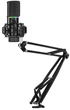 Микрофон конденсаторный Streamplify SPMC-MZ1C227 (MIC-48-RGB-MA-BK) Черный + штатив - изображение 1