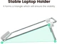 Подставка для ноутбука Ugreen LP230 Foldable Desktop Laptop Stand Silver (80348) - изображение 3