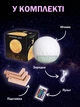 Настольный аккумуляторный цветной светильник ночник Луна 3D LED NAZIM на сенсорном управлении - изображение 9