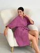 Женский Халат Кимоно вафельный COSY терракот (розовый) размер XL (P-103/XL) - изображение 8