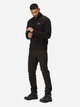 Толстовка на флисе, на молнии мужская Regatta Thompson Fleece RMA021-800 2XL Черная (5051513691563) - изображение 3