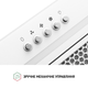Вытяжка полновстраиваемая Perfelli BI 5256 WH 700 LED - изображение 6