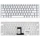 Клавіатура для ноутбука SONY Vaio VPC‑EA series, розкладка RU, біла, без рамки - зображення 1