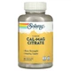 Кальцій та магній 1:1, Cal-Mag Citrate, Solaray, високоефективний, 180 капсул (SOR-04525) - зображення 1