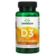 Вітамін Д3, Vitamin D3, Swanson, високоефективний, 5000 МО, 250 гелевих капсул (SWV-11371) - зображення 1